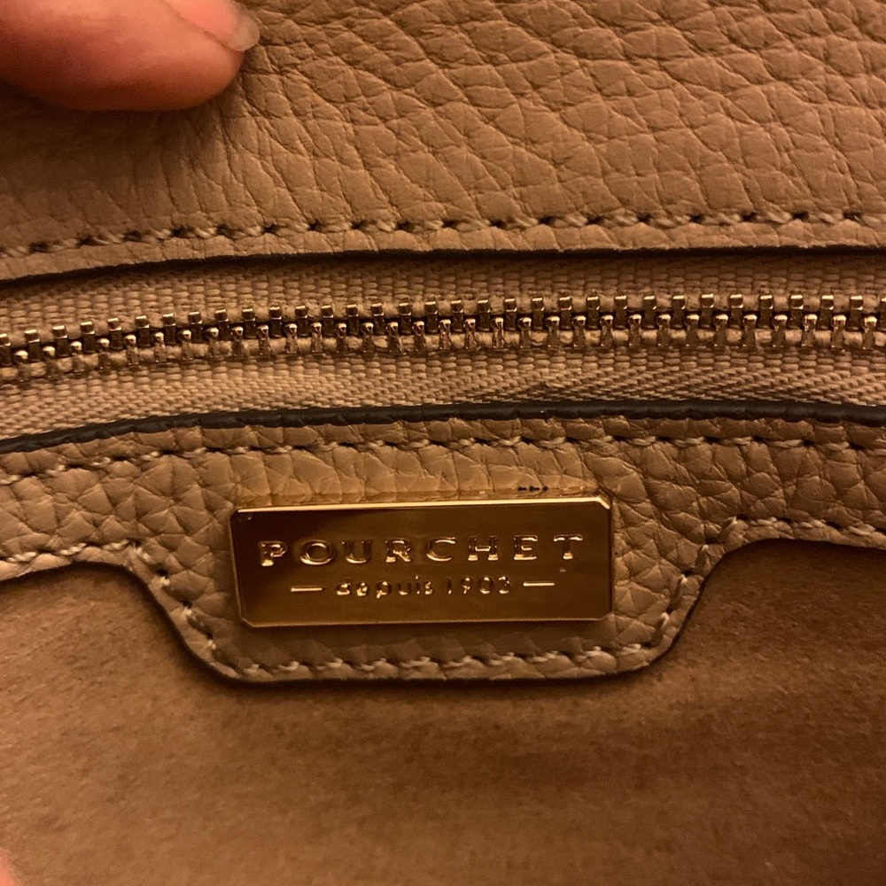 French Chic Tan Crossbody Bag - Picture 5 of 6